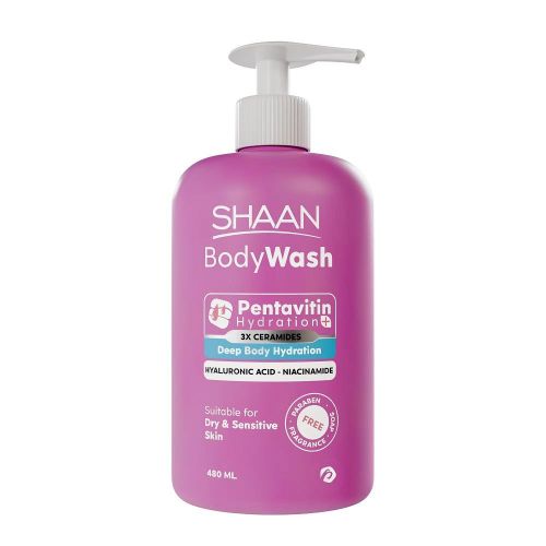 Shaan Bodywash Dry & Sensitive 480Ml