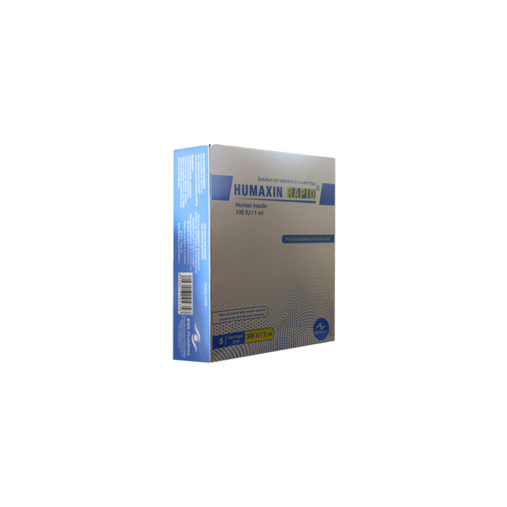 Humaxin Rapid 100Iu/1Ml 5Cart ثلاجه