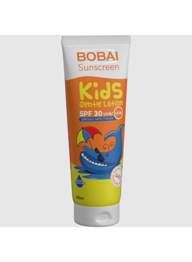 Bobai Sunscreen Kids Spf30 Gentle 200Ml Lotion