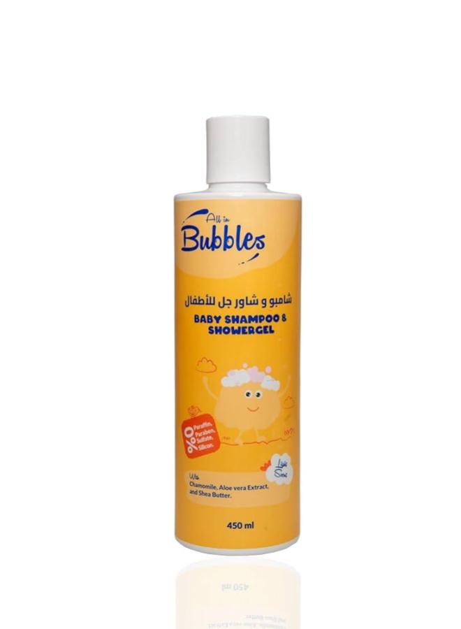 بابلز 2*1 جسم وشعر 250مل
