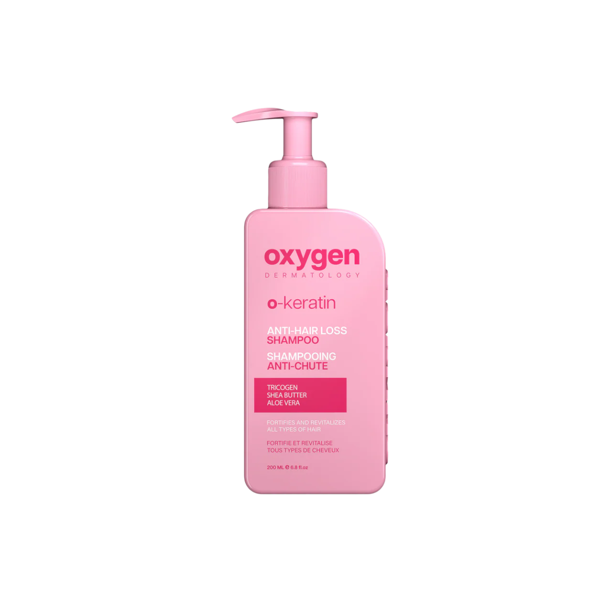 Oxygen Keratin Anti Hair Loss 200Ml Shampoo