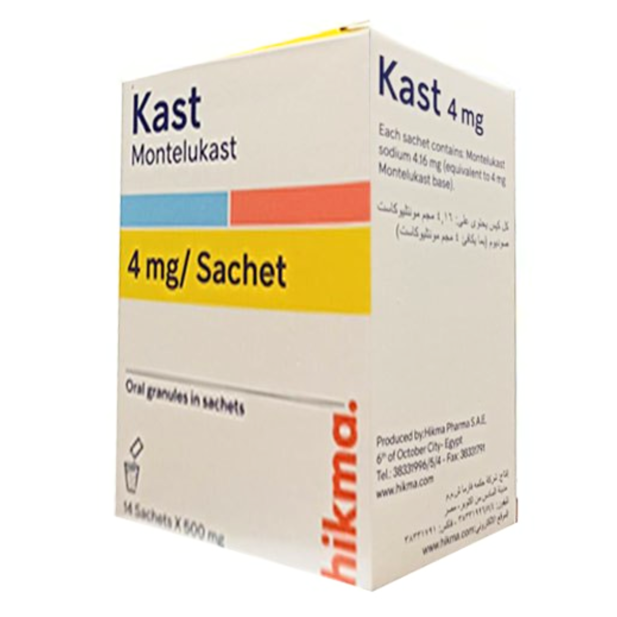 Kast 4Mg 14Sachet