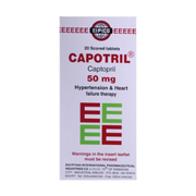 Capotril 50Mg 20Tab
