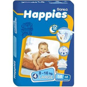 هابيز حفاضات رقم4 58ق