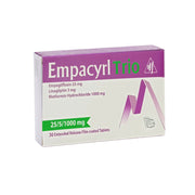 Empacyrl Trio 25/5/1000Mg 30Tab