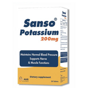Sanso Potassium 200Mg 28Tab