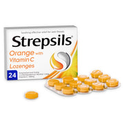 Strepslis Orange Vitamin C 24Tab