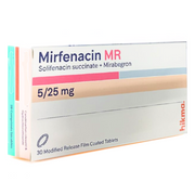Mirfenacin Mr 5/25 Mg 30Tab