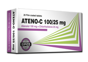 Ateno-C 100/25Mg 20Tab