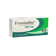 Fexostadine 180Mg 20Tab
