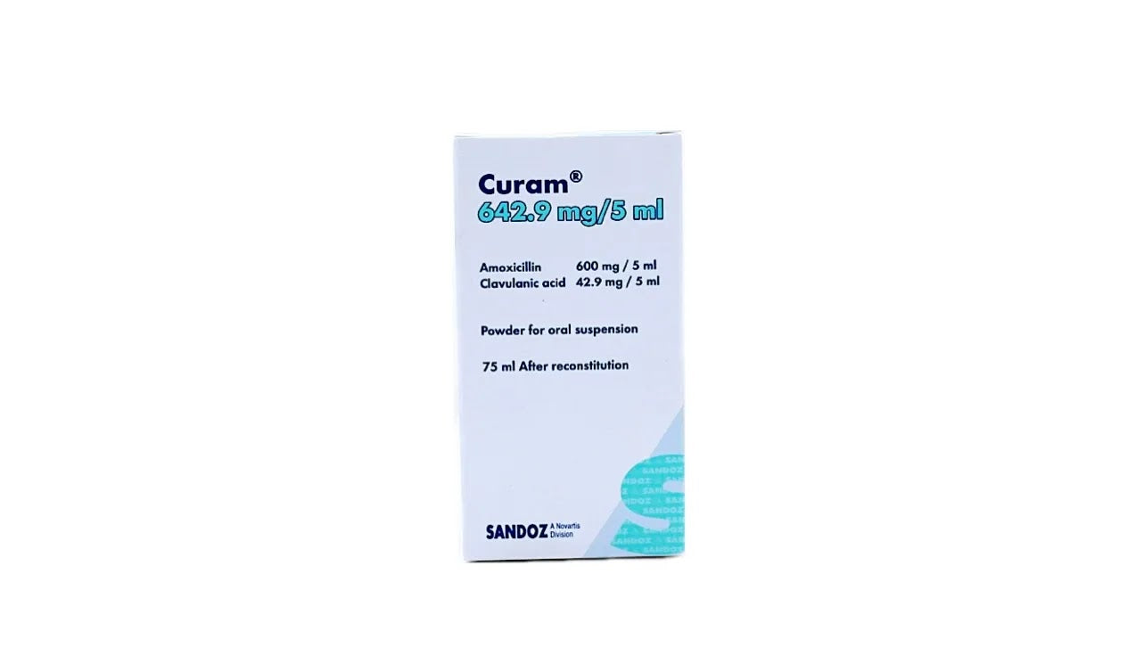 Curam 642.9Mg Syp