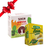 Sekem Stevia 40Sachet+Isis 12Sach ينسون