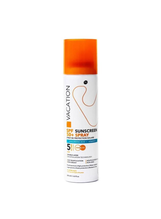 Vacation Lotion Spf50 Sunscreen 200Ml Spray