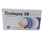 Tiralepsy Xr 500Mg 20Tab 2شريط