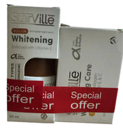 Starville Roll-On Whitening 60Ml بني+Whitening Soap