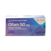 Oflam 50Mg 30Tab 3شريط
