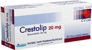 Crestolip 20Mg 30Tab