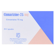 Cinnarizine 75Mg 20Cap