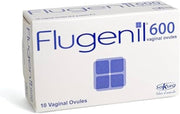 Flugenil 600Mg 10 Vaginal Supp