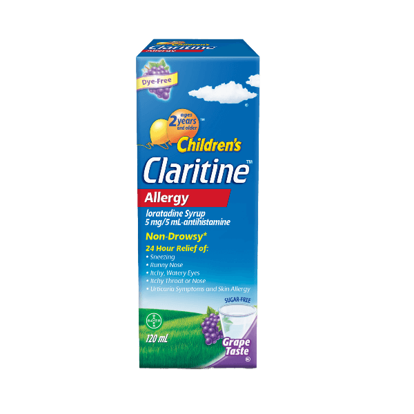 Claritine Childrens 120Ml Syp
