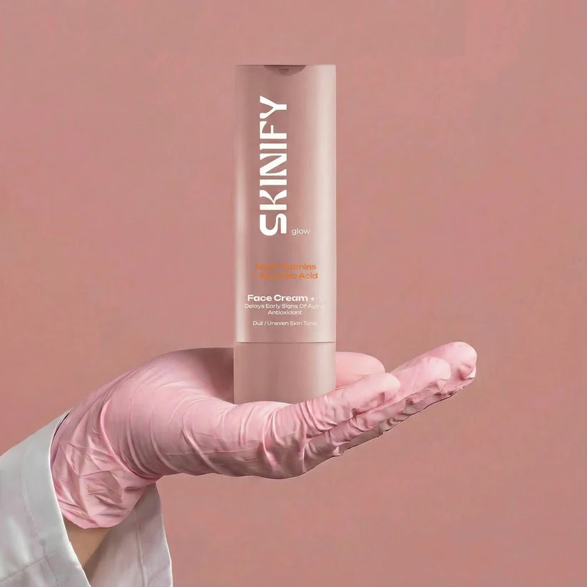 Skinify Glow Multi Vitamin+Ascorbic Acid 50Ml Face Cream
