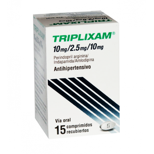 Triplixam 10/2.5/10Mg 15Tab