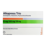 Alkapress Trio 10/320/25Mg 14Tab