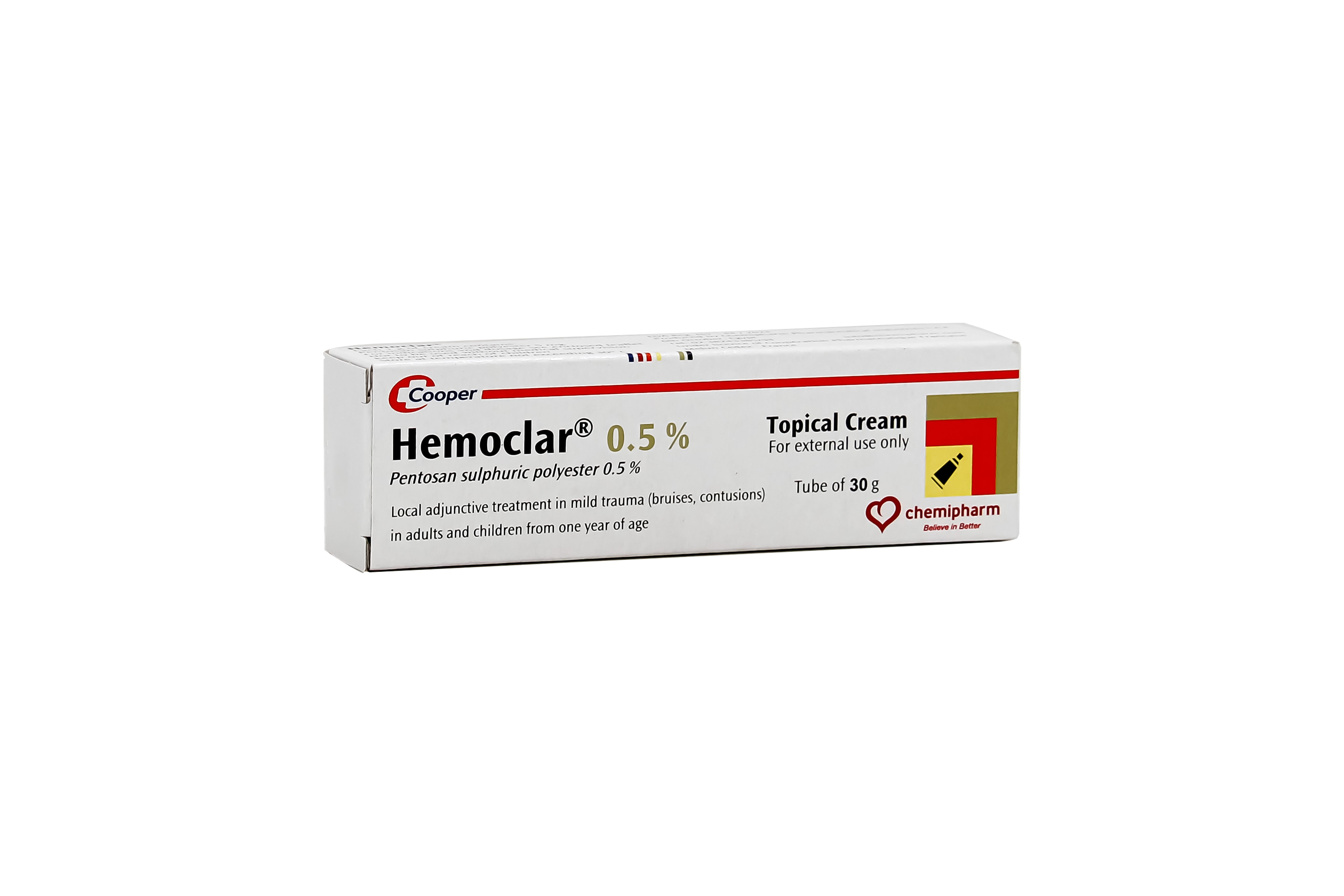 Hemoclar 0.5% 30G Cream