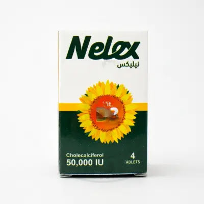 Nelex Vit D3 50000Ui 4Tab
