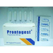 Prontogest 200Mg V.Suppثلاجه