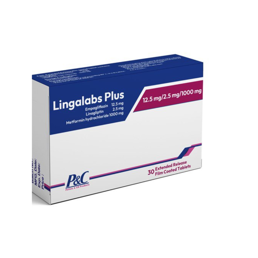 Lingalabs Plus 12.5/2.5/1000Mg 30Tab