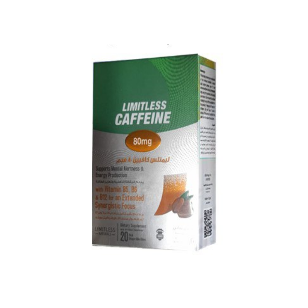 Limitless Caffeine 80Mg 20Film