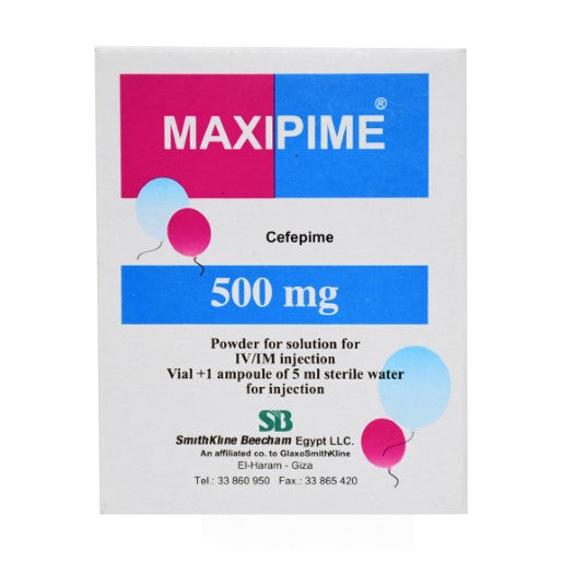 Maxipime 500Mg 1 Vial