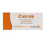 Cetrak 10Mg 20Tab