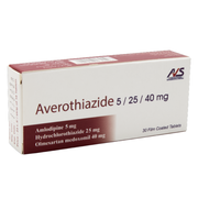 Averothiazide 40/5/25 Mg 30Tab