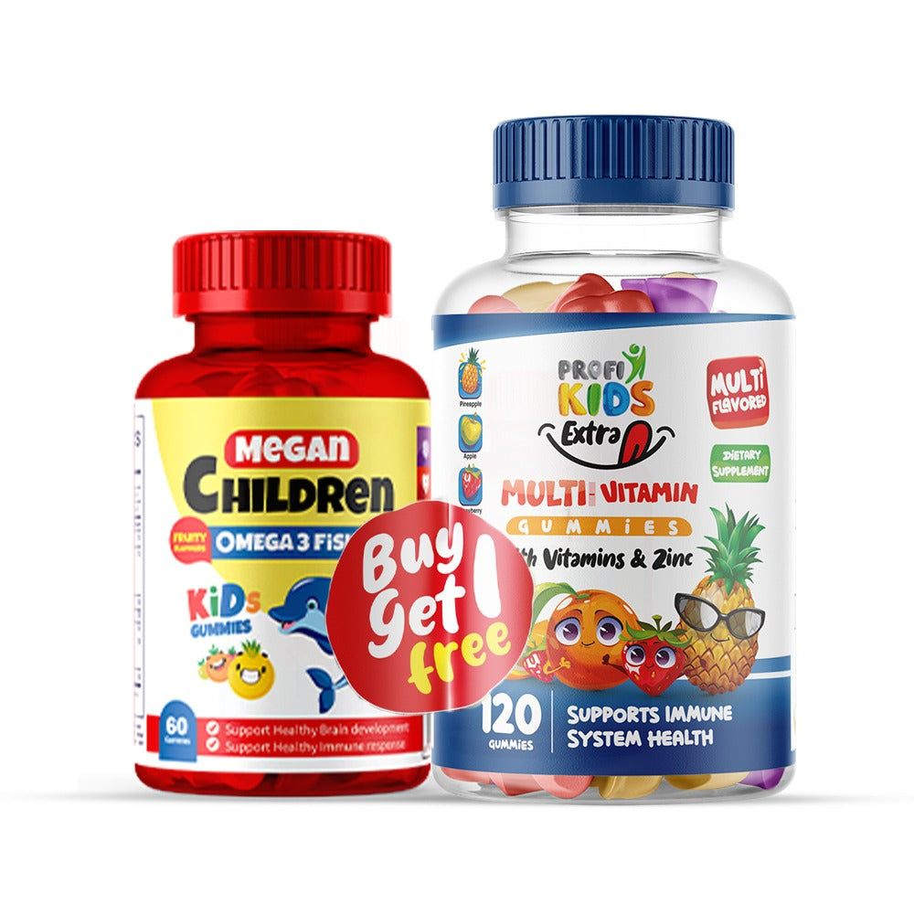 Profi Kids Extra 120Gummies+Profi Omega3 60Gummies