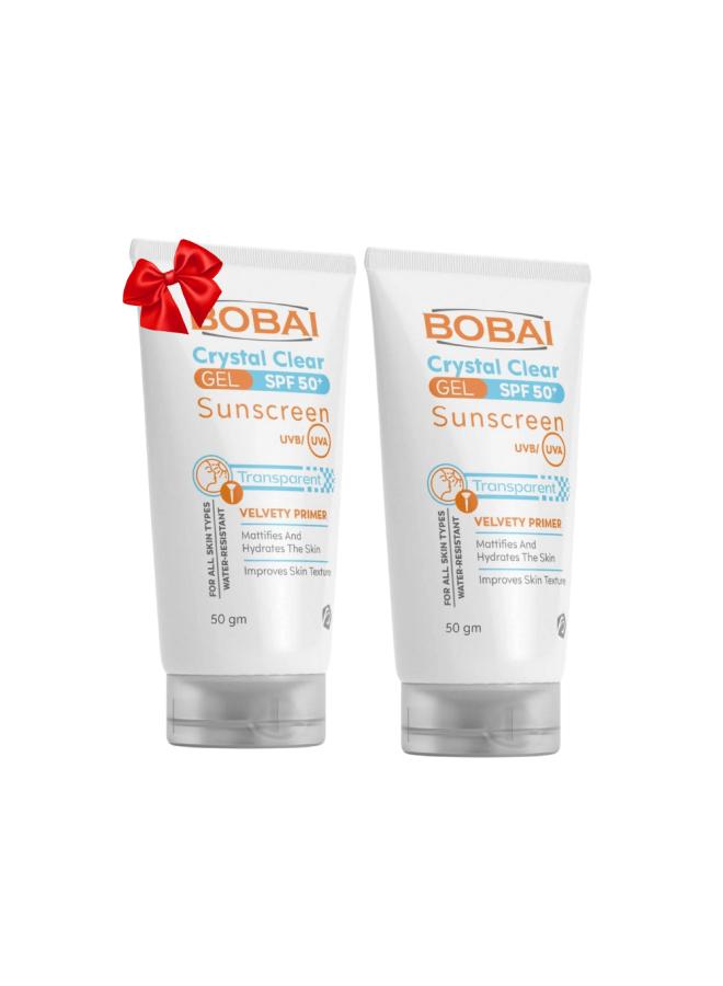 Bobai Crystal Clear Sunscreen 1+1 Gel
