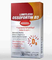 Limitless Ossofortin D3 5.000Iu 30Tab