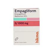 Empagliform 5/1000 Mg Tab