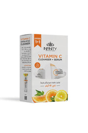 Infinity Vitamin C Exfol Cleanser Serum 1+1
