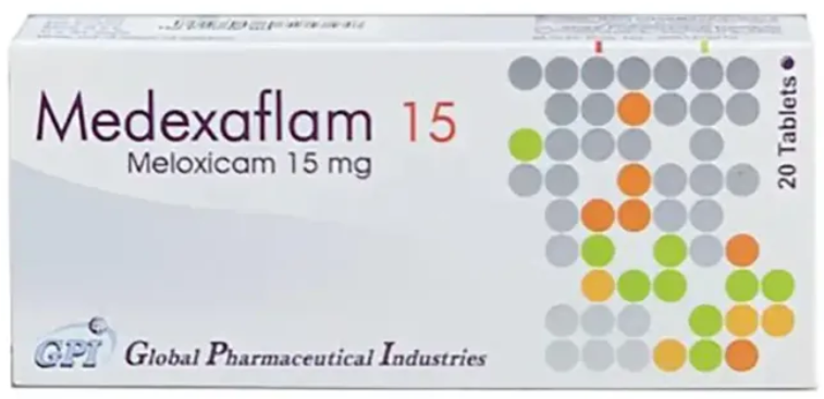 Medexaflam 15Mg 30Tab 3 شريط