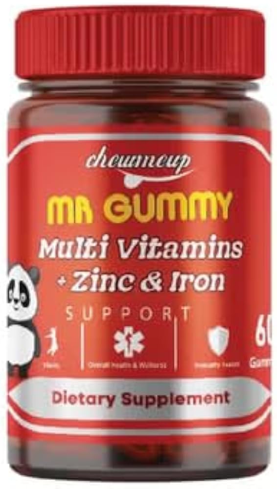 Mr Gummy Multi Vitamins + Zinc & Iron 60Gum