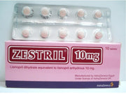 Zestril 10Mg 10Tab