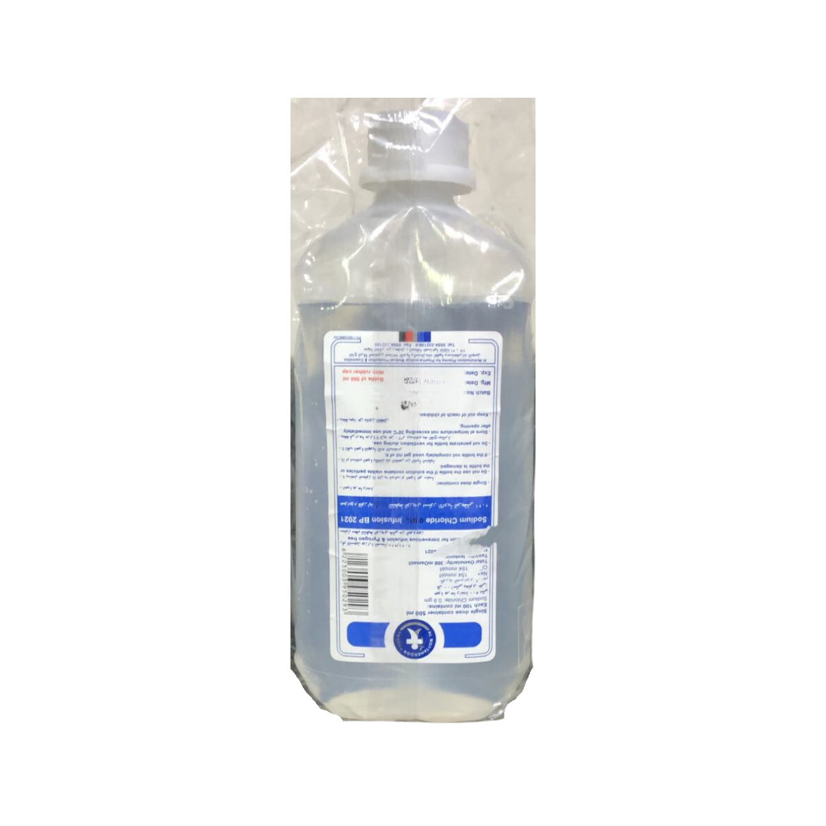 Sodium Chlorid 9% 500M كاب