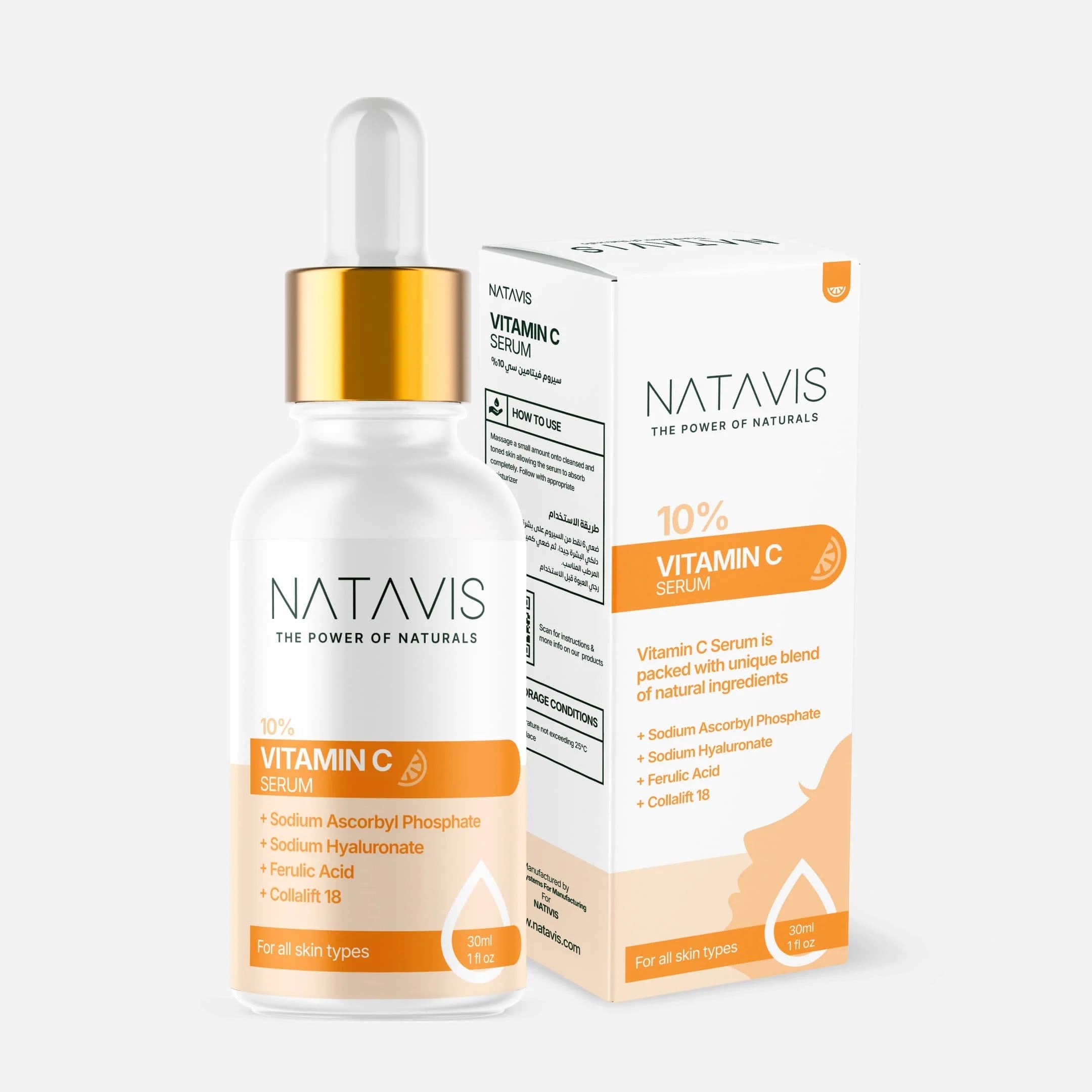 Natavis Serum Vitamin C 10% 30Ml