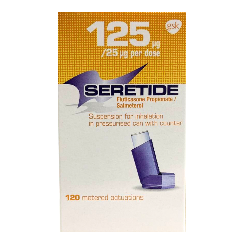 Seretide 125Mcg 120Dos