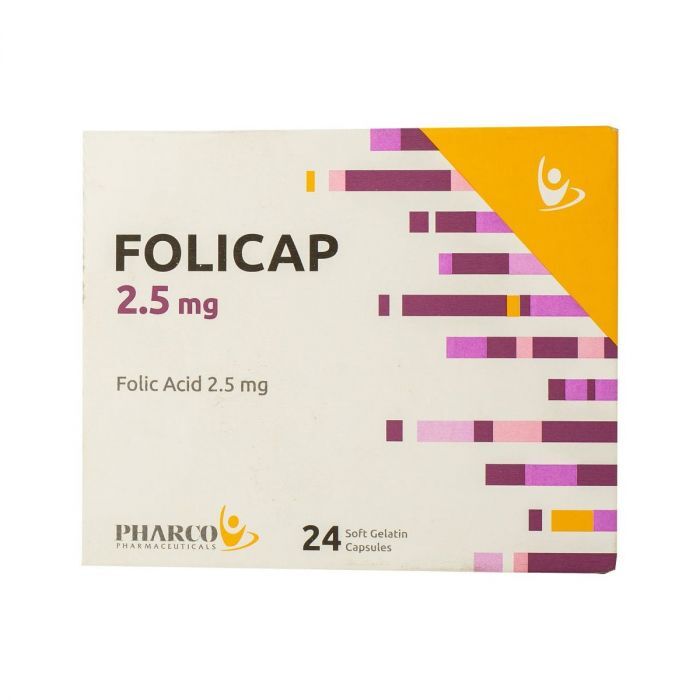 Folicap 2.5Mg 24Cap