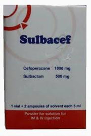 Sulbacef 1.5 Vial