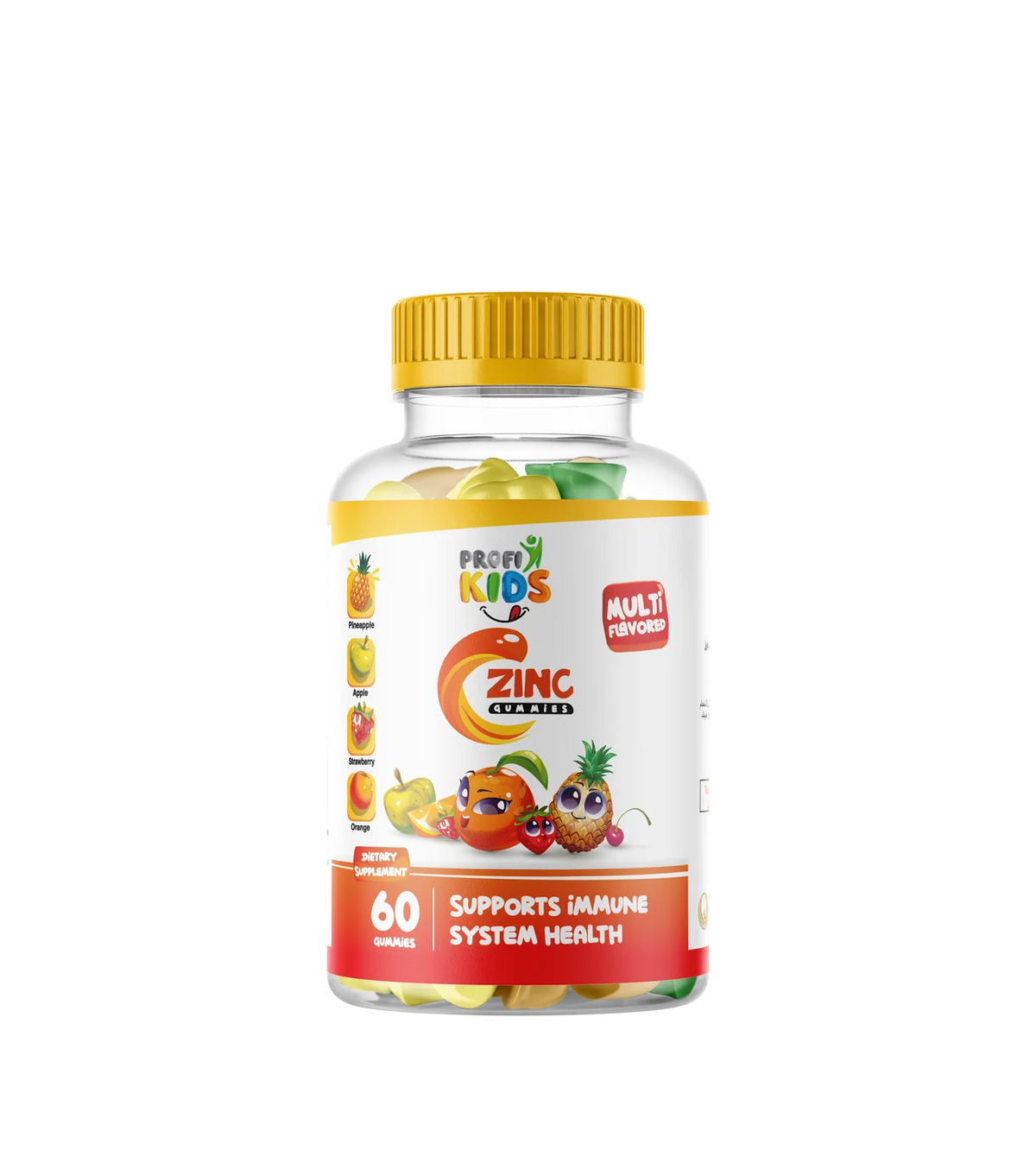 Profi Kids Zinc Multi Flavoed 1+1 Gumمؤقت