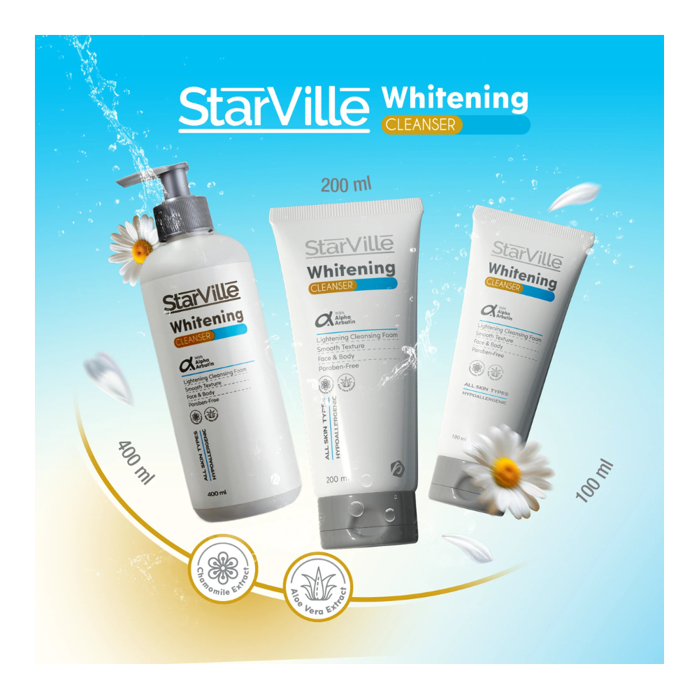 Starville The Complete Lightening Program Cream+Cleanser+Roll On